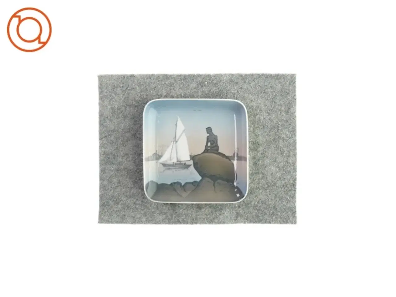 Billede 1 - Dekorativt fad fra B&G (str. LB: 11,5x11,5cm)