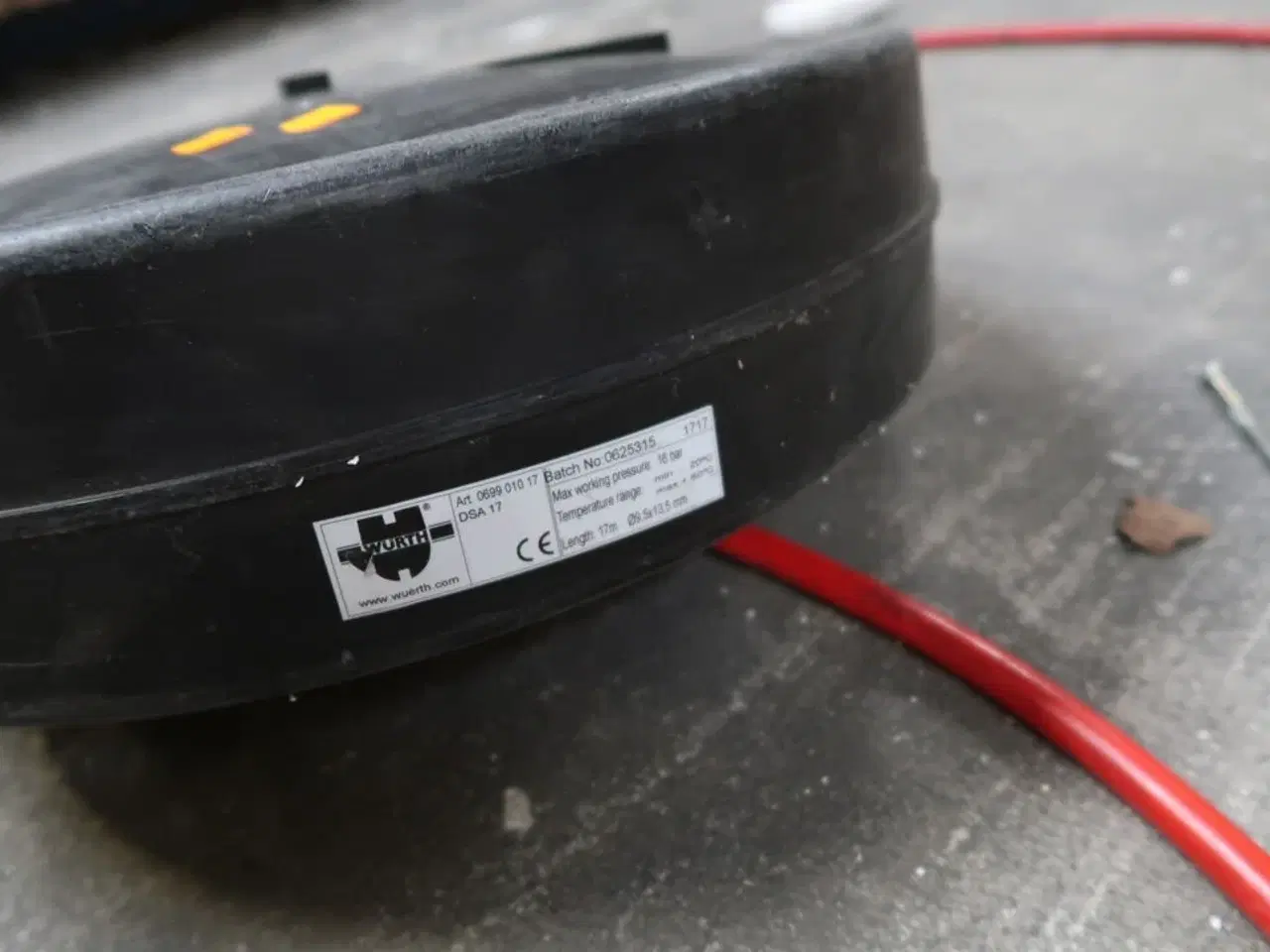 Billede 3 - Trykluftkabeltromle WÜRTH DSA 17