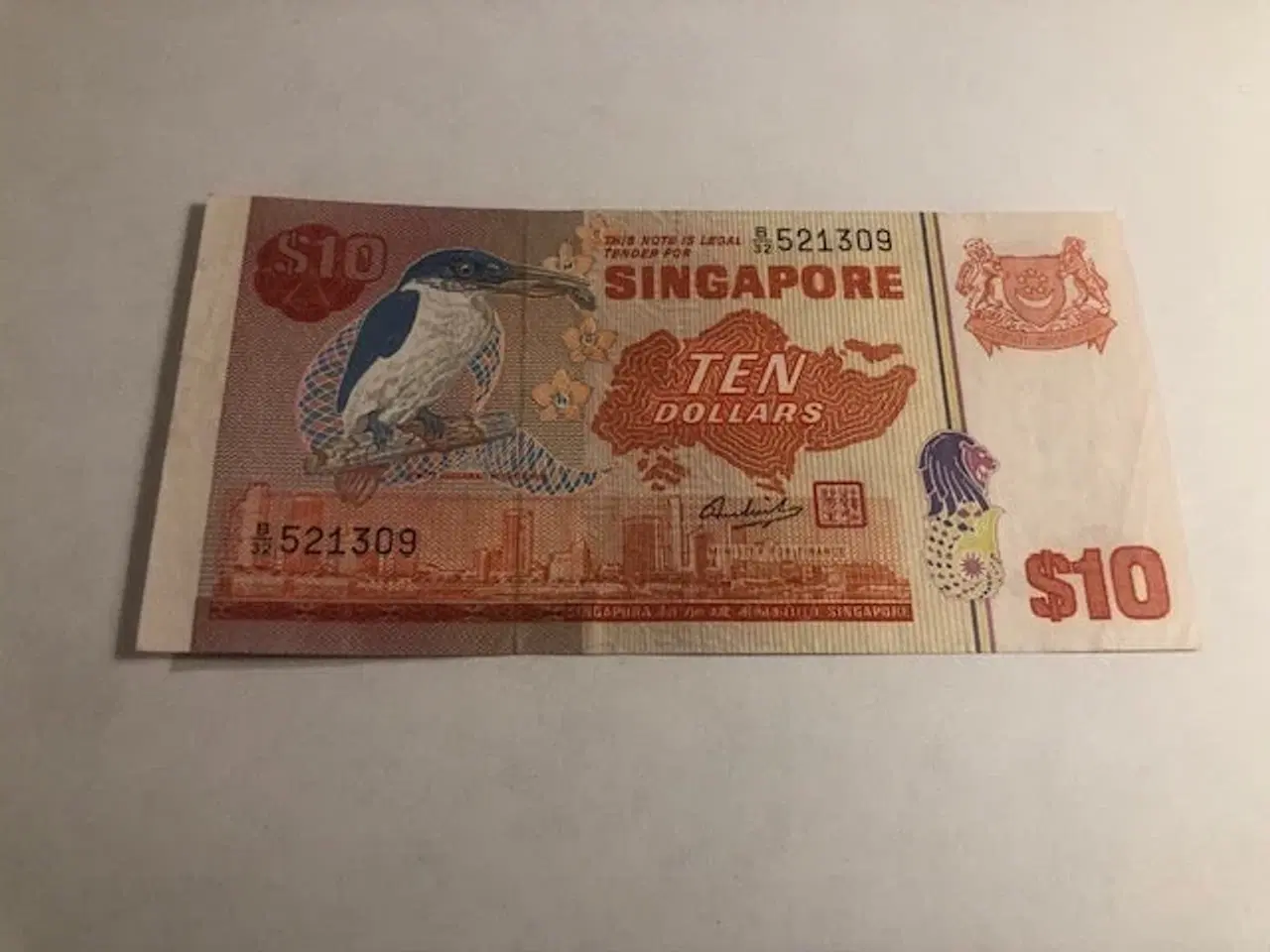 Billede 1 - 10 Dollar Singapore