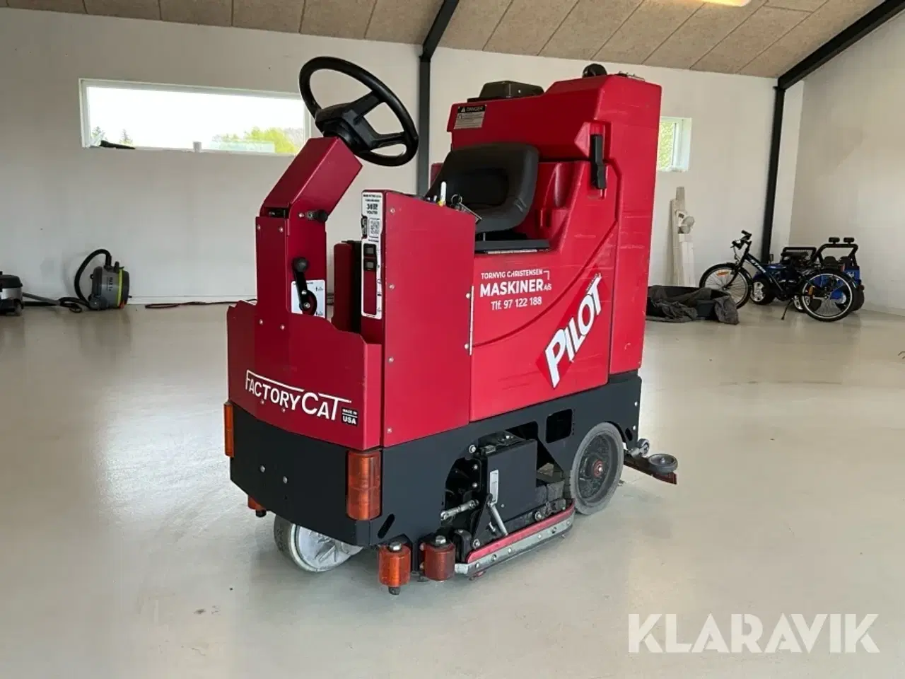 Billede 1 - Kombi / fejemaskine Factorycat Pilot 24C