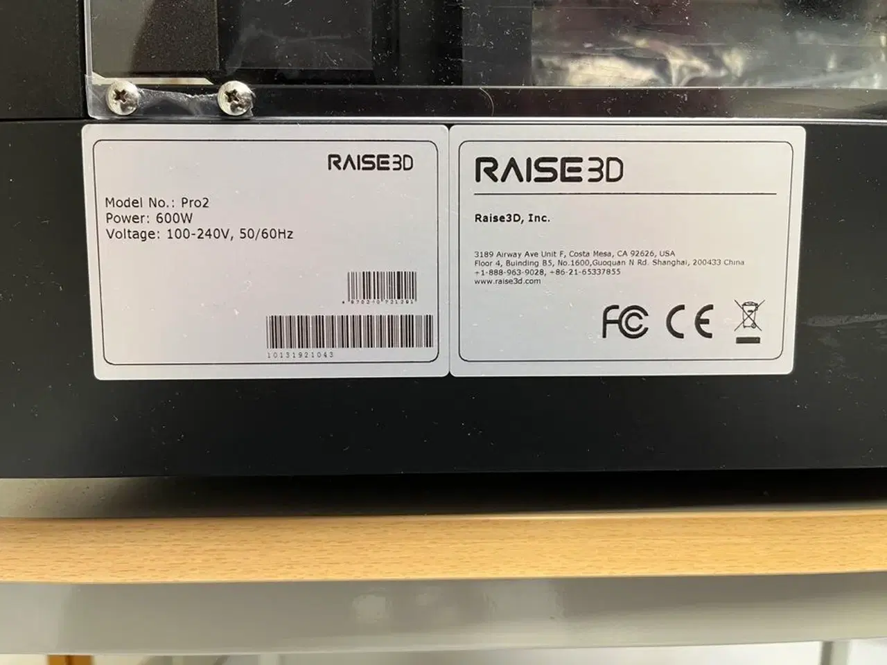 Billede 3 - 3D-Printer RAISE 3D Pro2