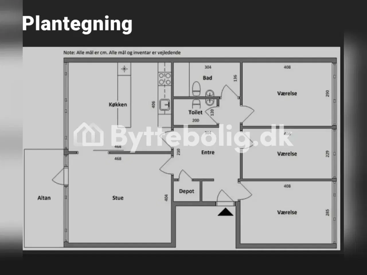 Billede 1 - Flot lejlighed i Brøndby klar til bytte