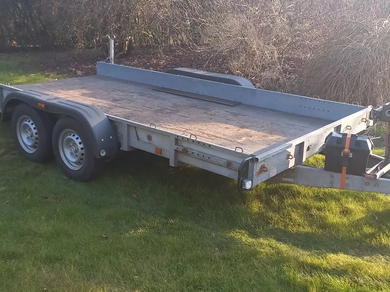 Billede 2 - maskintrailer 2500 kg. nysynet