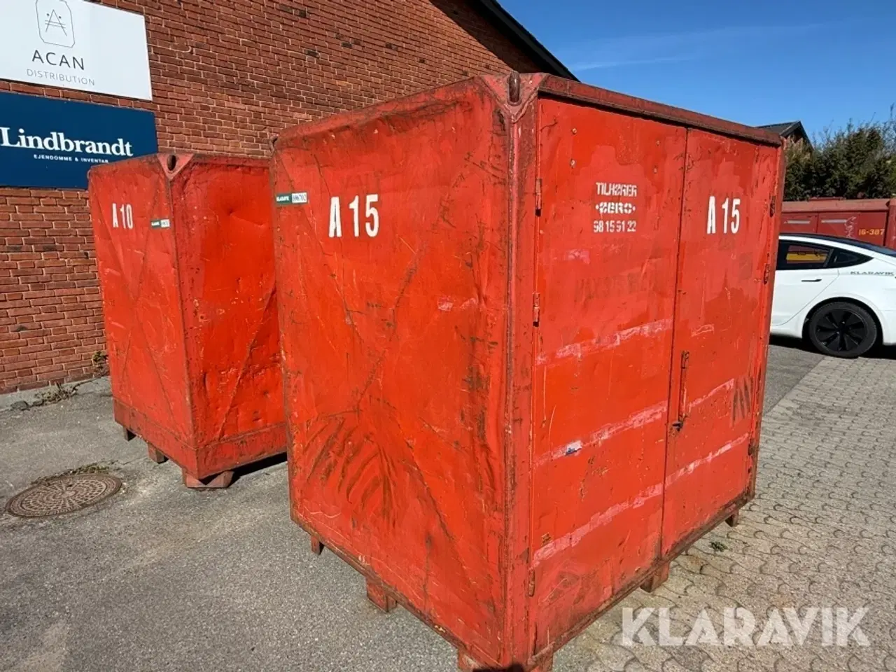 Billede 1 - Lukket container 1 styk