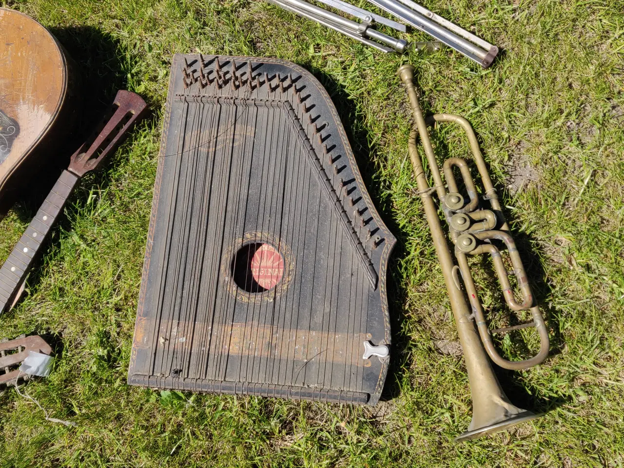 Billede 2 - ældre musikinstrumenter