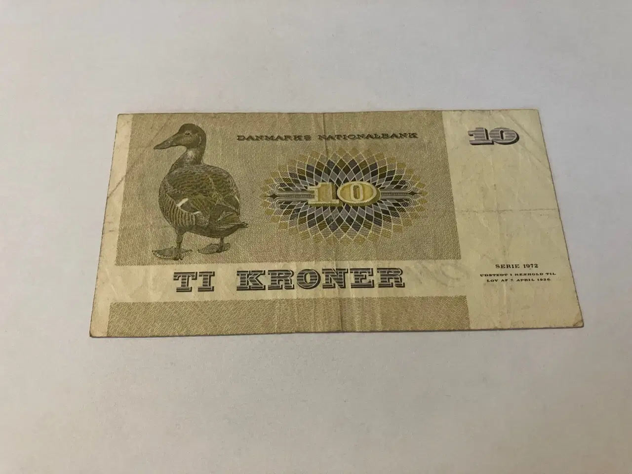 Billede 2 - 10 Kroner A8 1976 - Slidt