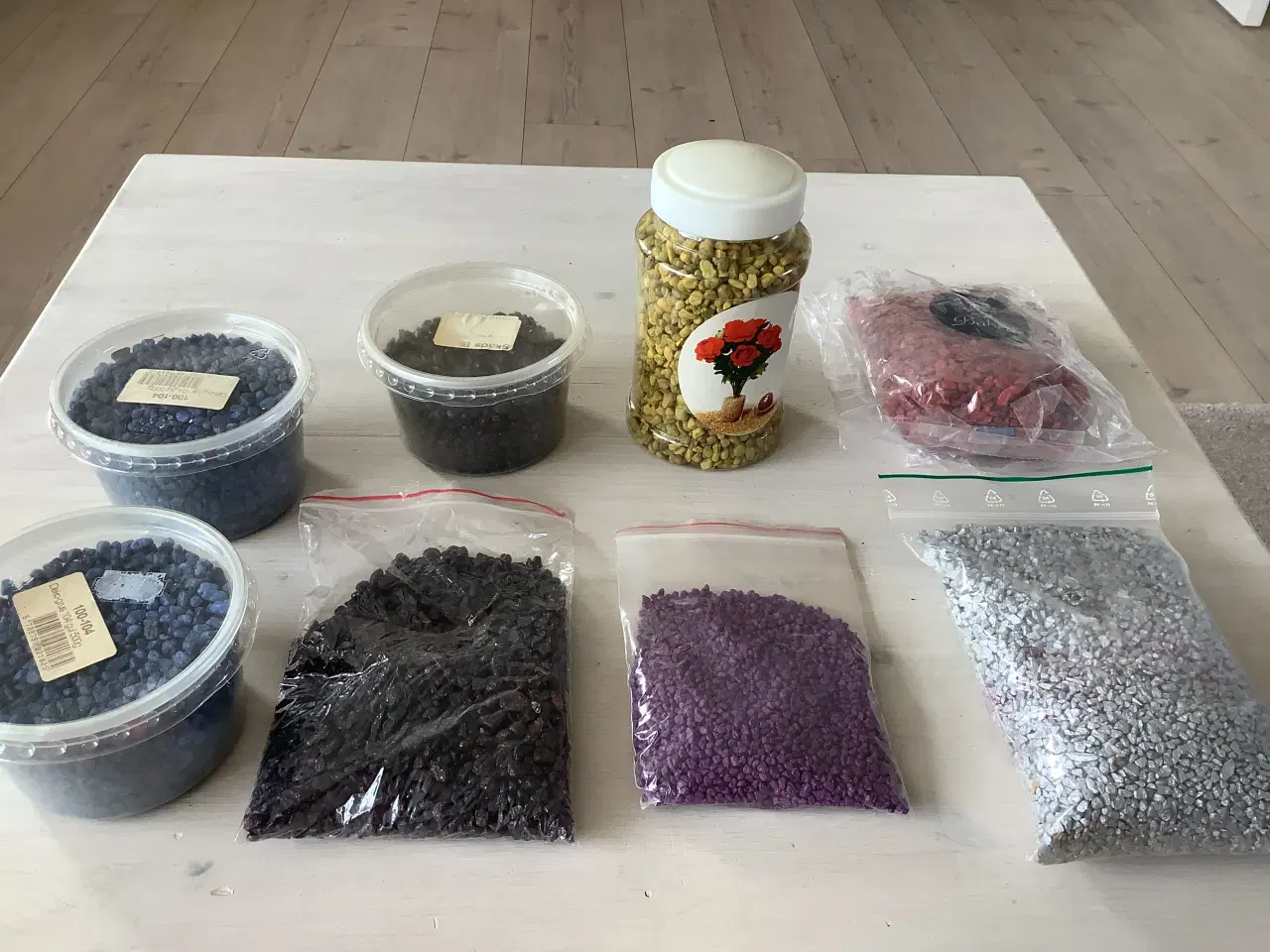 Billede 1 - Dekorations grus til planter og stearinlys 