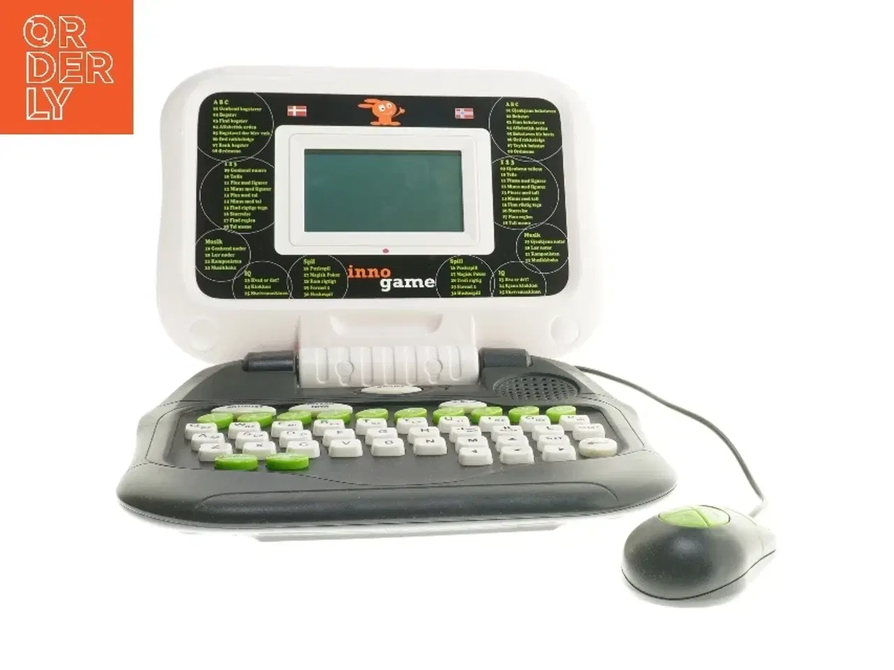 Billede 1 - Børne interaktiv bærbar computer fra Inno game (str. 23,5x19 cm)