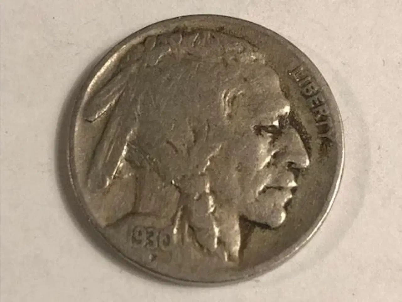 Billede 1 - Buffalo Nickel 1930 USA