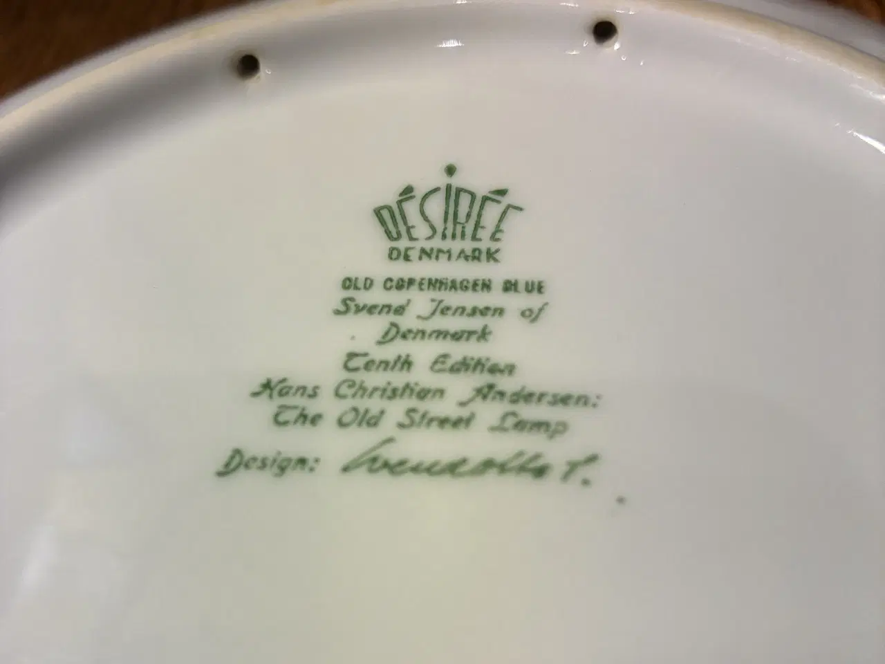 Billede 2 - H. C. Andersen juleplatter fra Desiree