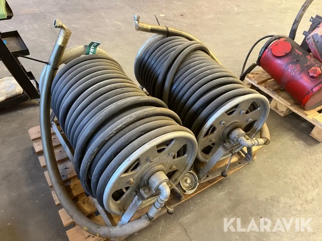 Billede 2 - Brandslanger på opruller 2 styk