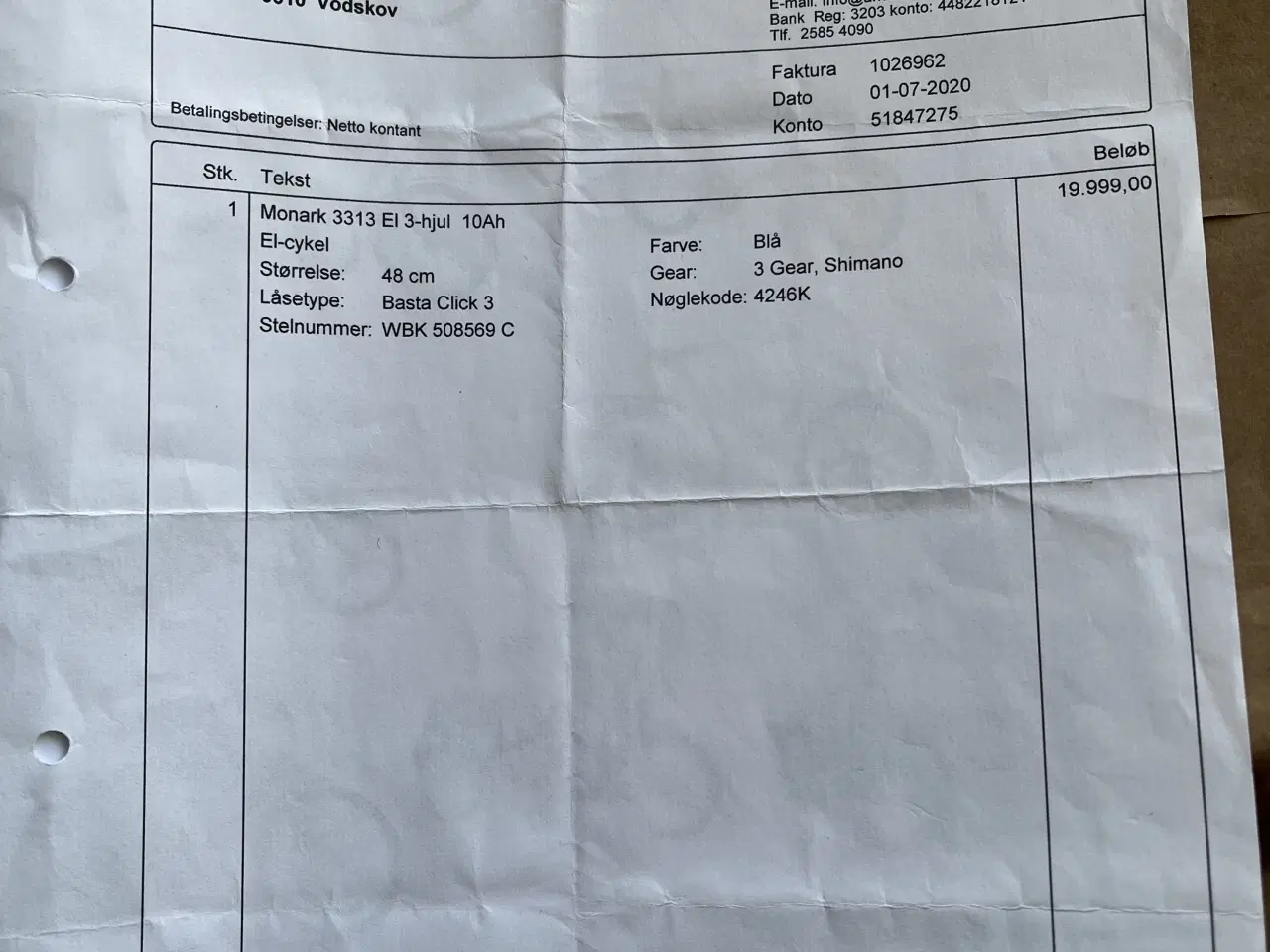 Billede 9 - Monark 3313 elcykel