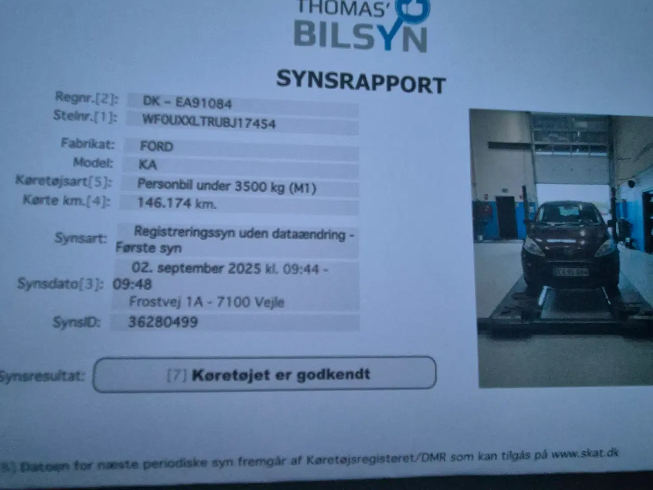 Billede 7 - Ford Ka 1,2 NYSYNET lav km