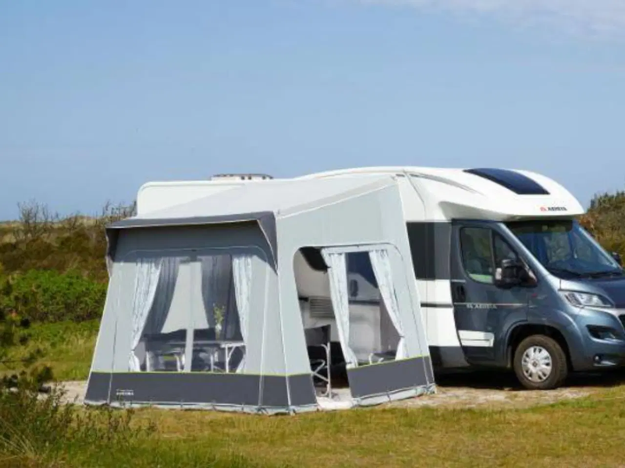 Billede 1 - Venture Freestander Blue High - fortelt til camper
