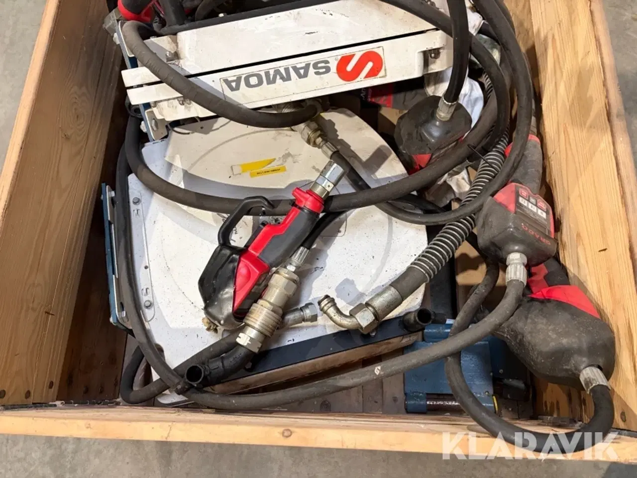 Billede 4 - Slangeruller Samoa Reel Master med Graco tællehåndtag 6 styk