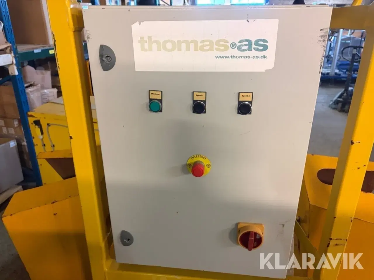 Billede 10 - Elektrisk trækkespil Thomas B75 10 tons / 14 meter