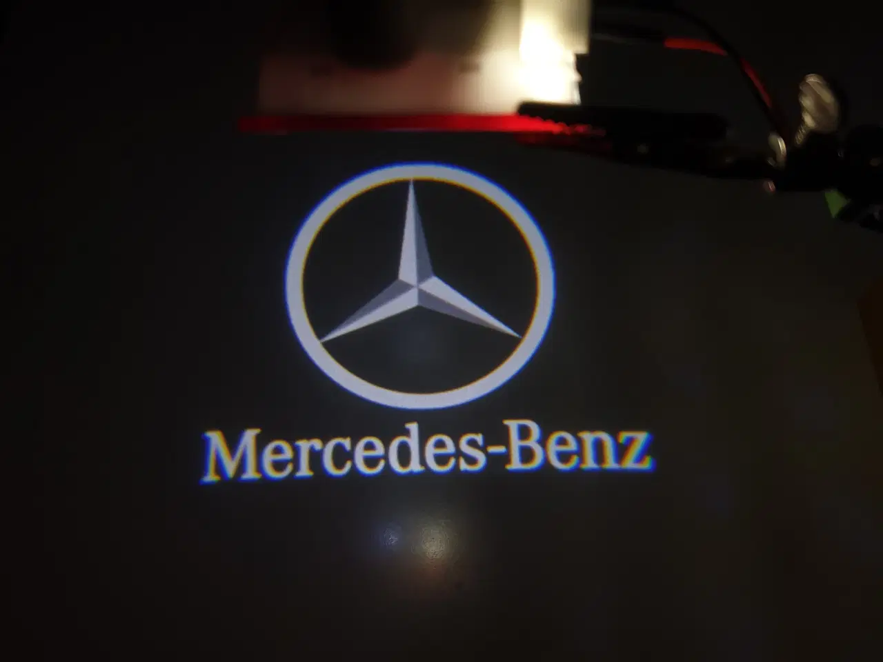 Billede 2 - NY! Mercedes LED Dørprojektor Lys / Dør LOGO
