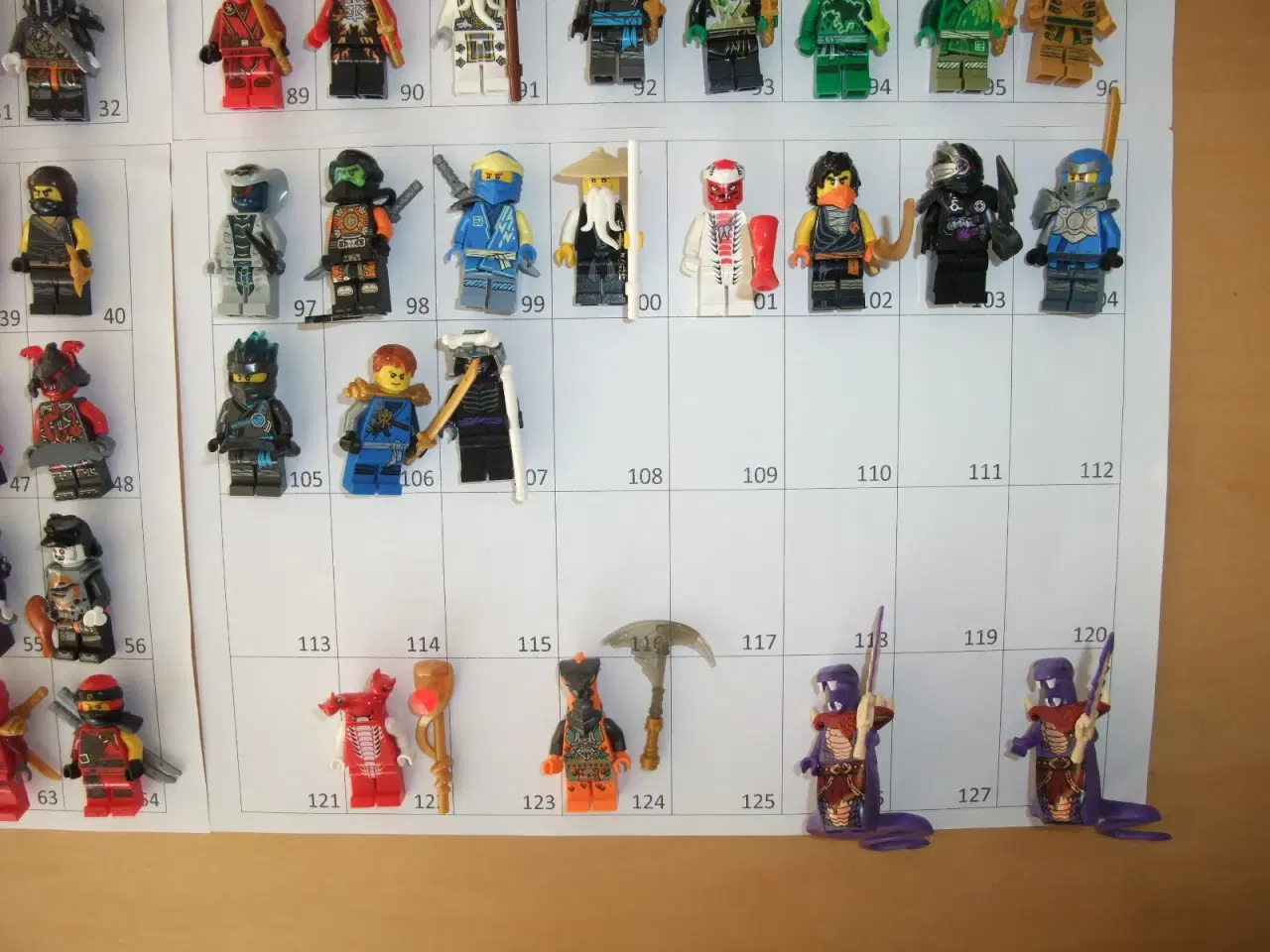 Billede 5 - Lego Ninjago Figurer 