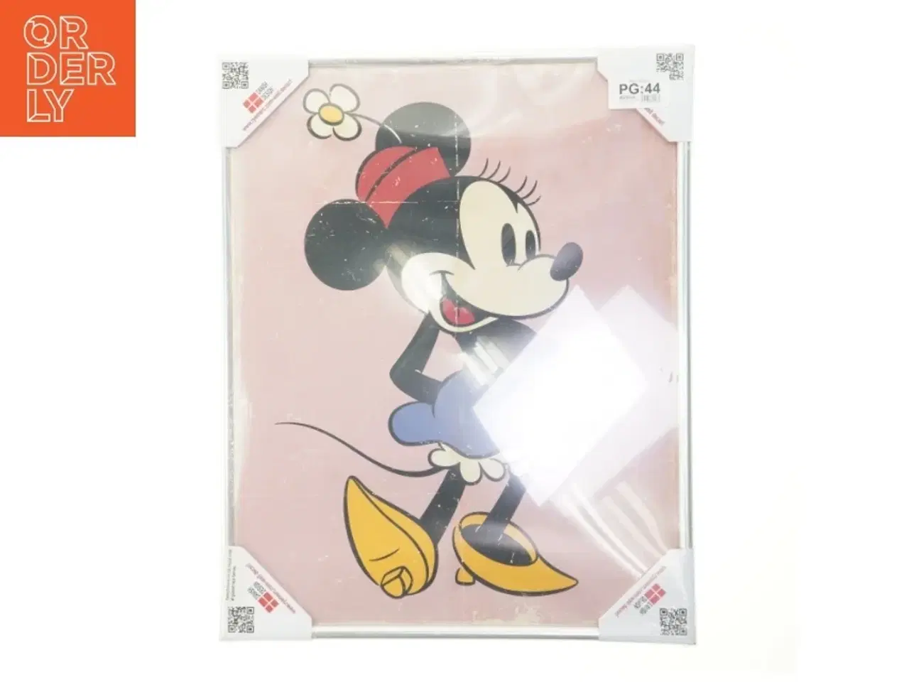 Billede 1 - Minnie Mouse plakat med ramme fra Rye Merc (str. 40x50 cm)