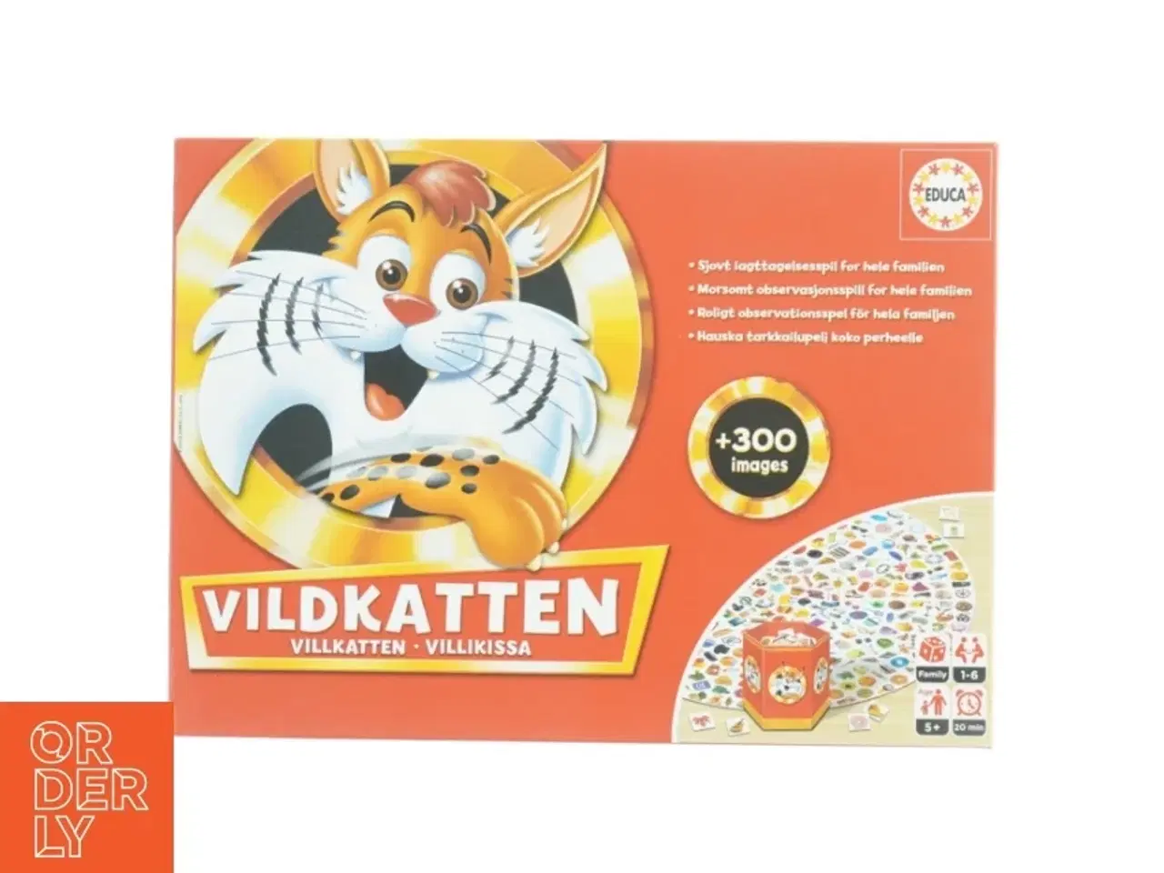 Billede 1 - Vildkatten brætspil (str. 37 x, 27 cm)