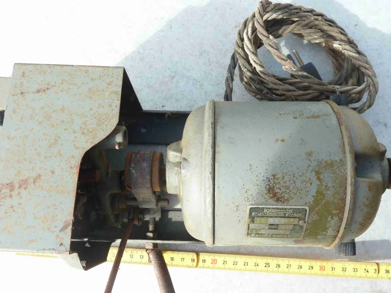 Billede 4 - 220 volt motor fra symaskine