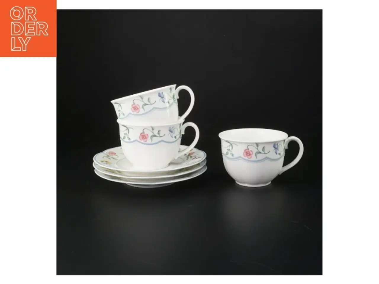 Billede 1 - Tekop sæt med underkop (str. Ø. 17,5 cm. h. 7 cm. ø. 10,5 cm) fra Villeroy & Boch