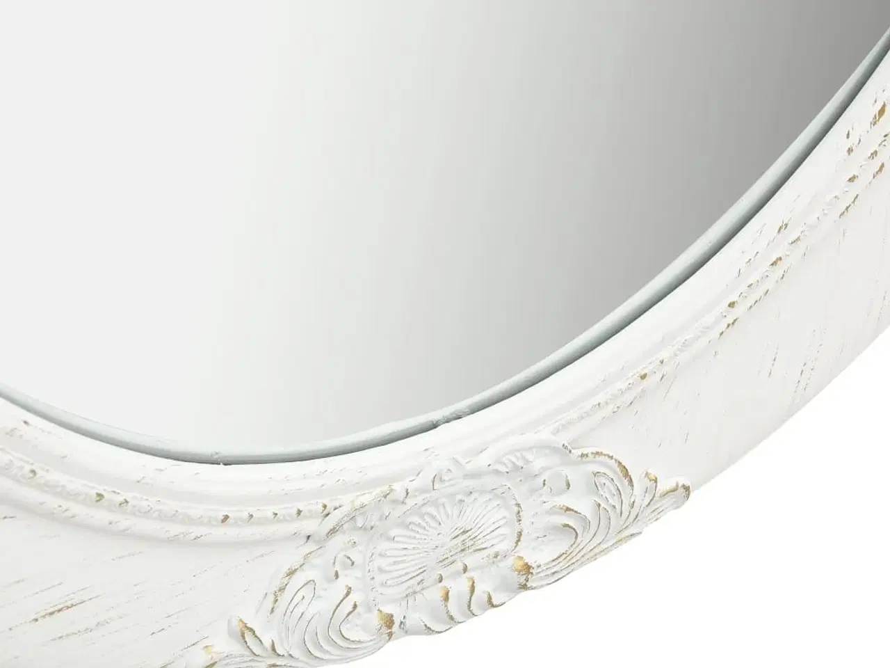 Billede 5 - Vægspejl 50x70 cm barokstil hvid