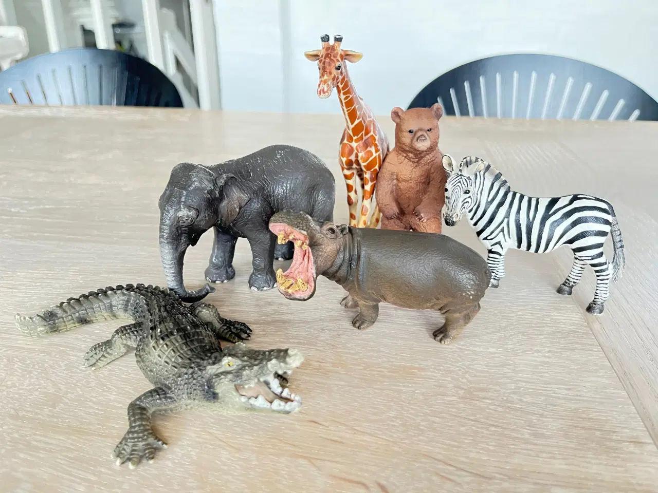 Billede 2 - Safarisæt fra Schleich – Tag på eventyr i savannen