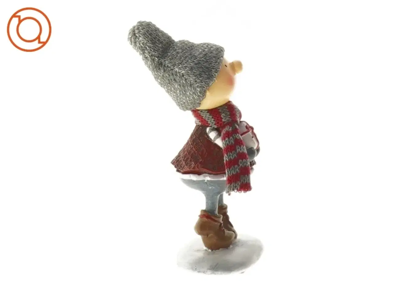 Billede 3 - Nissepige, julepynt fra Værsgo (str. 11 x 5 cm)