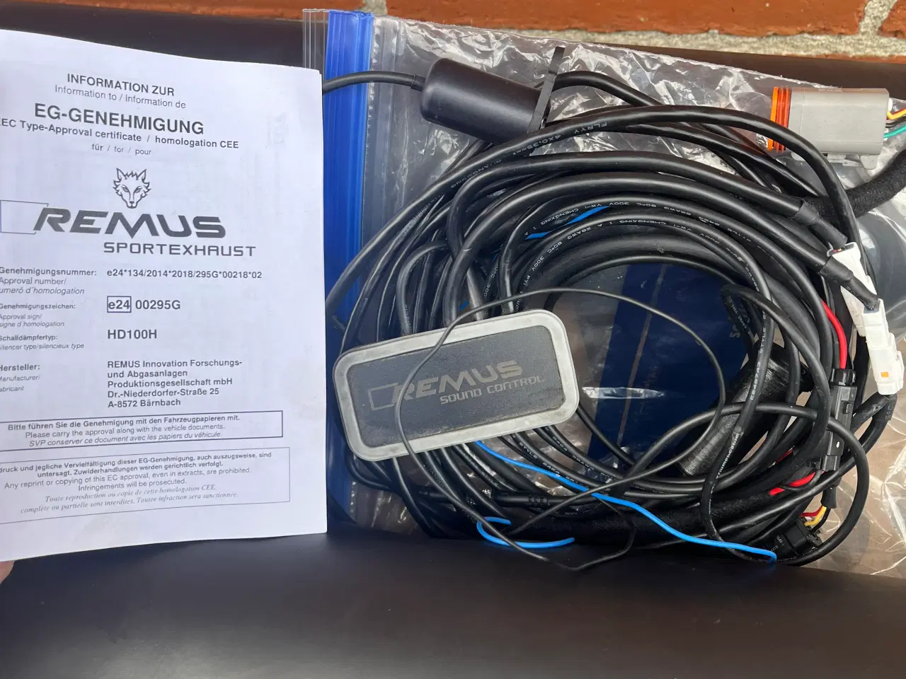 Billede 5 - Remus spjæld udstødning