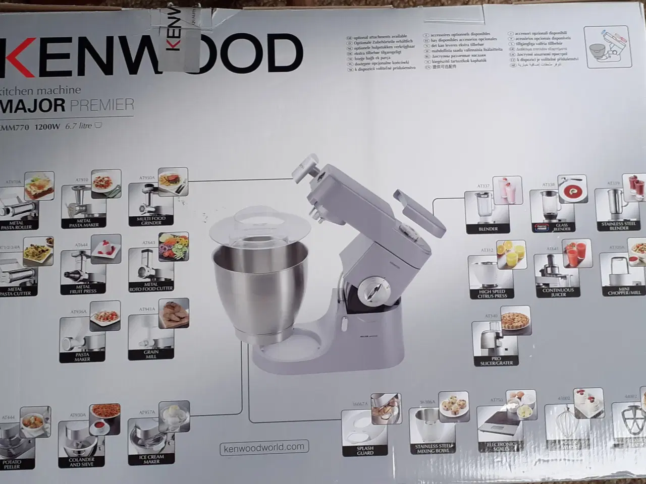 Billede 15 - Køkkenmaskine Kenwood Major 1200 W med Mixer