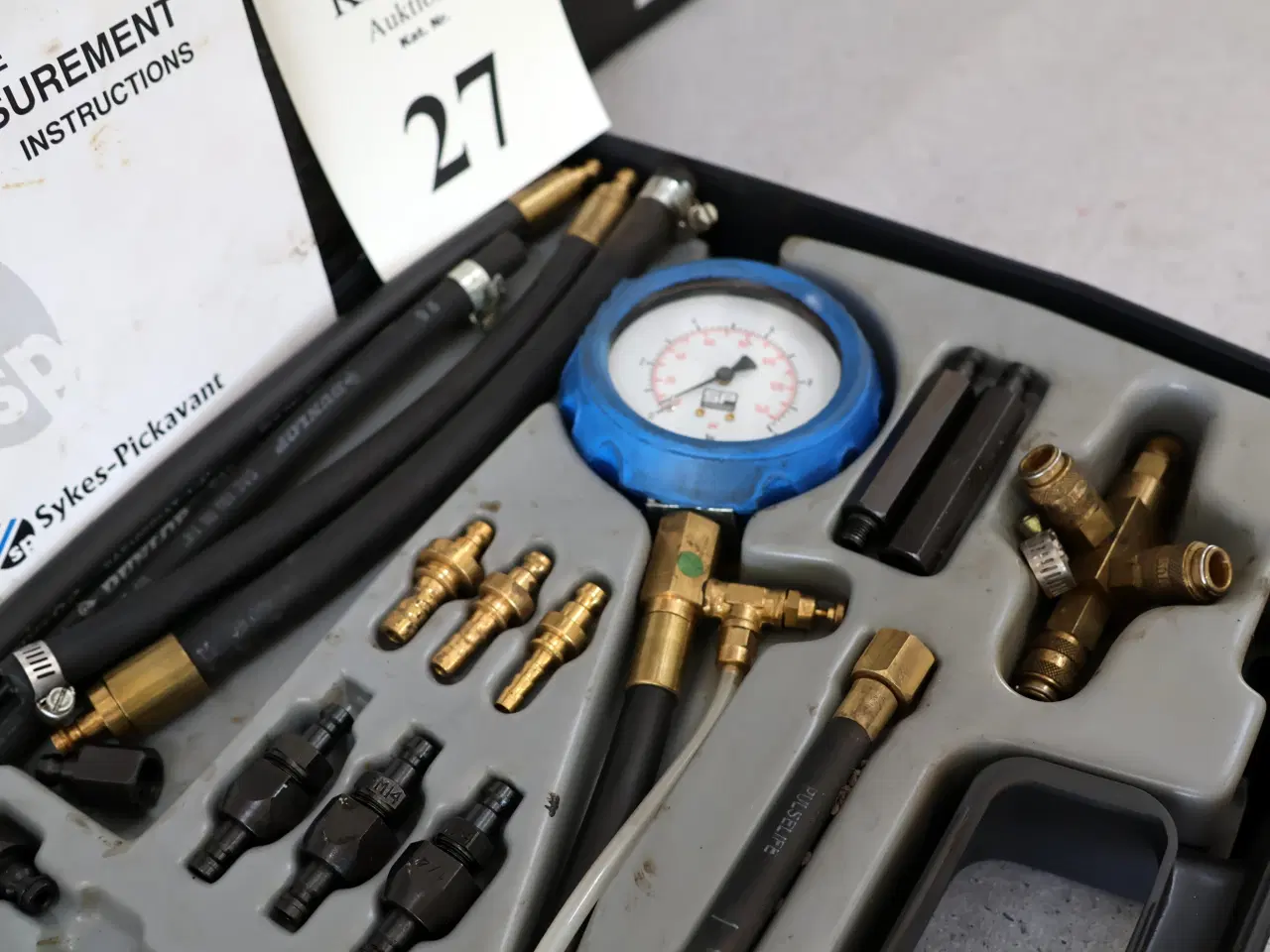 Billede 2 -  Sykes pickavant fuel injection pressure tester. 