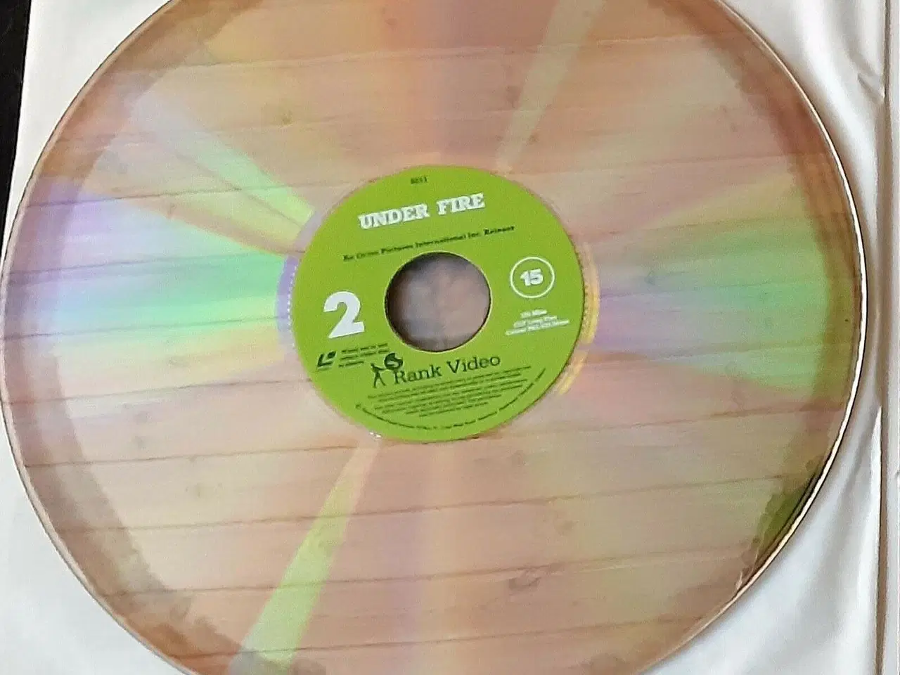 Billede 4 - Under Fire, 1983, Laserdisc film