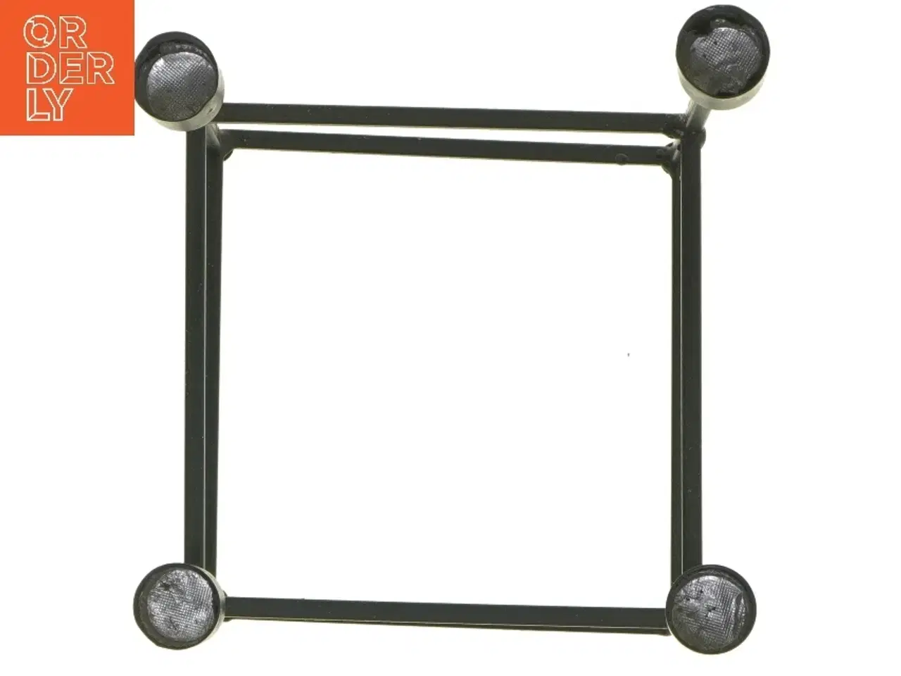 Billede 3 - Firkantet lysestage til fire lys (str. 15x15x22 cm)