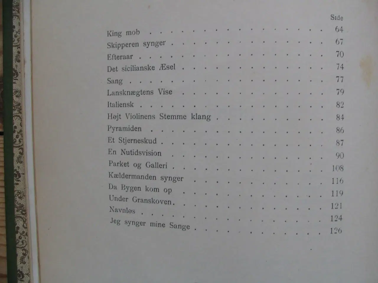 Billede 4 - Holger Drachmann. Digte fra 1896