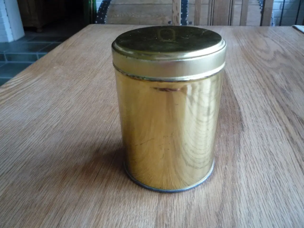 Billede 1 - Retro honningdåse. metaldåse