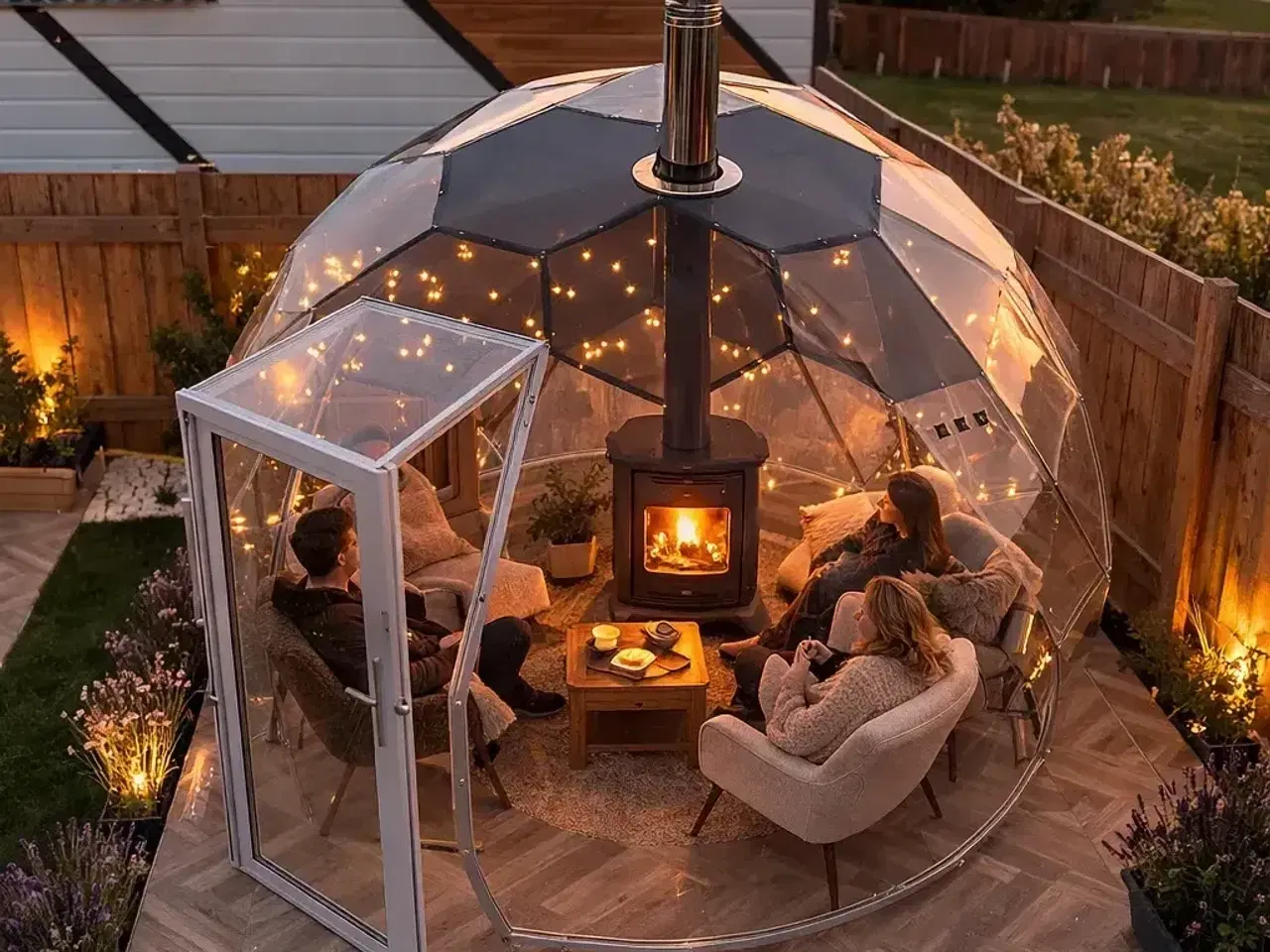 Billede 1 - Garden Dome i solid polycarbonat 4 sæsoner