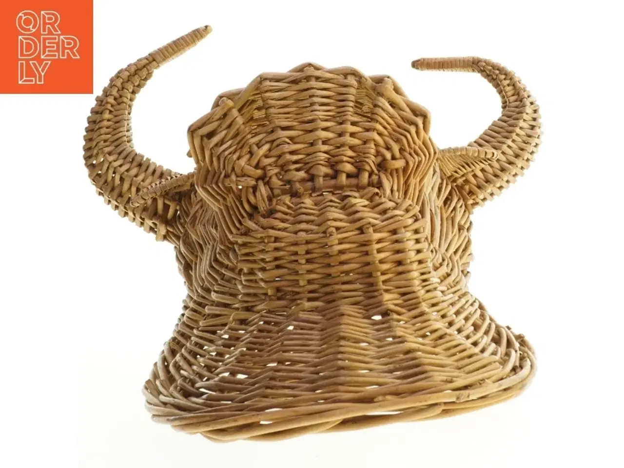 Billede 2 - Flet tyre hoved dekor (str. 40x25 cm)