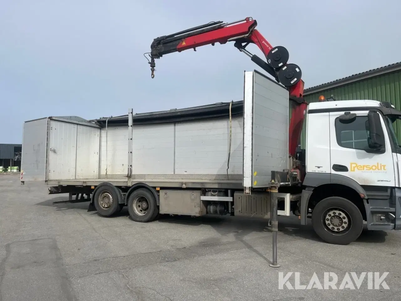 Billede 8 - Lastbil Mercedes-Benz Antos 2540 6x2/4 Med kran