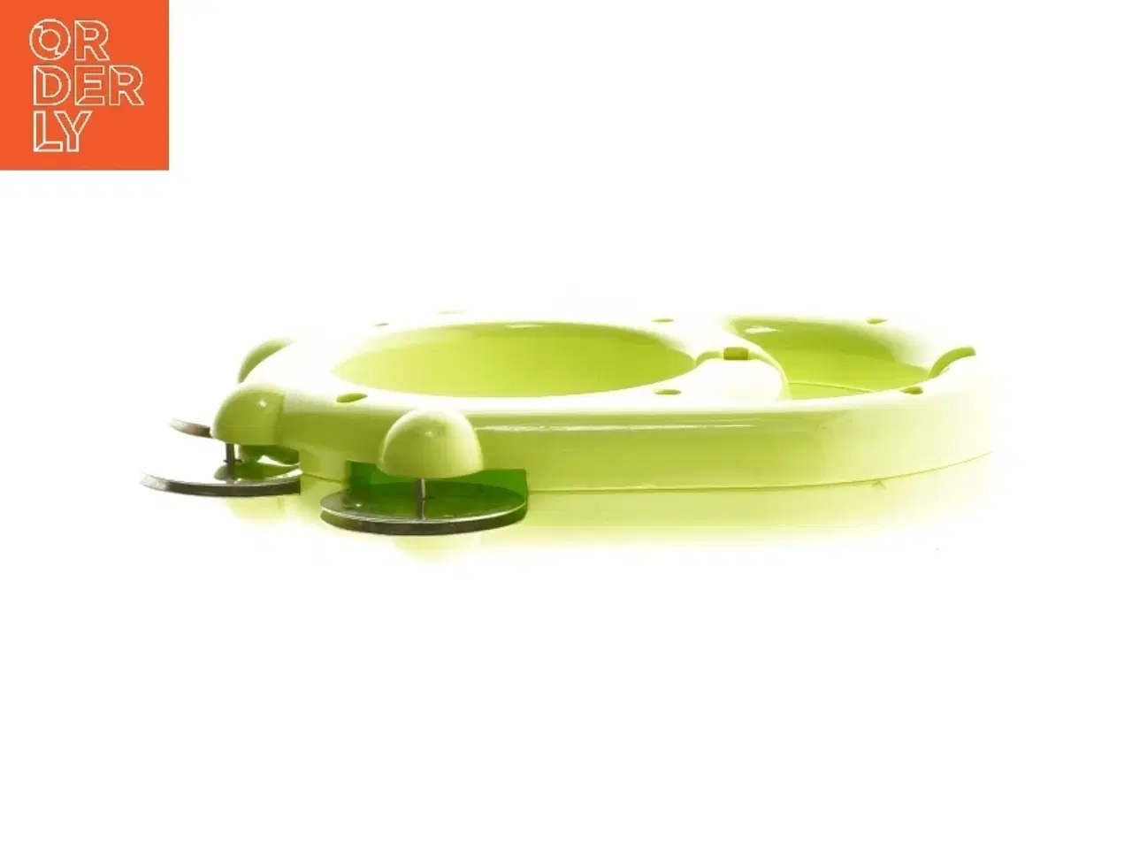 Billede 3 - Børnetamburin, grøn fra ELC (str. 17x11 cm)