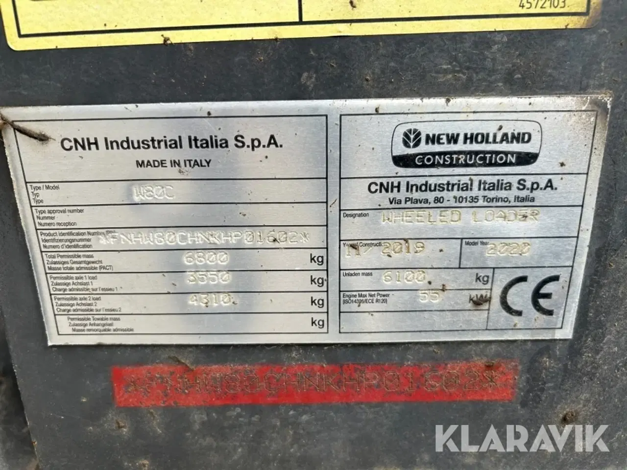 Billede 7 - Gummiged New Holland W80C
