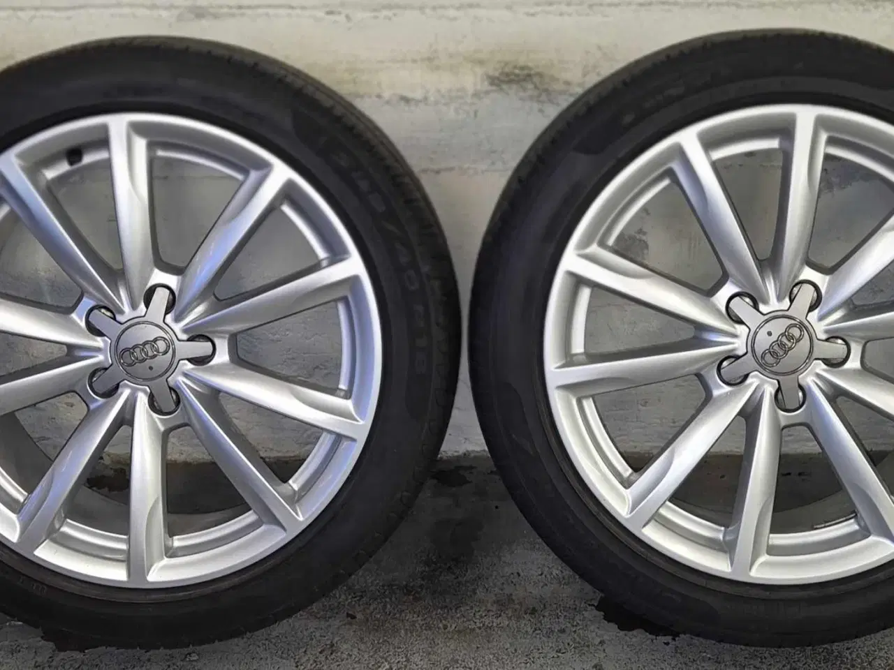 Billede 10 - AUDI A4 B6-B7 / A6 C6 ORIGINAL ALUFÆLGE MED SOMMER