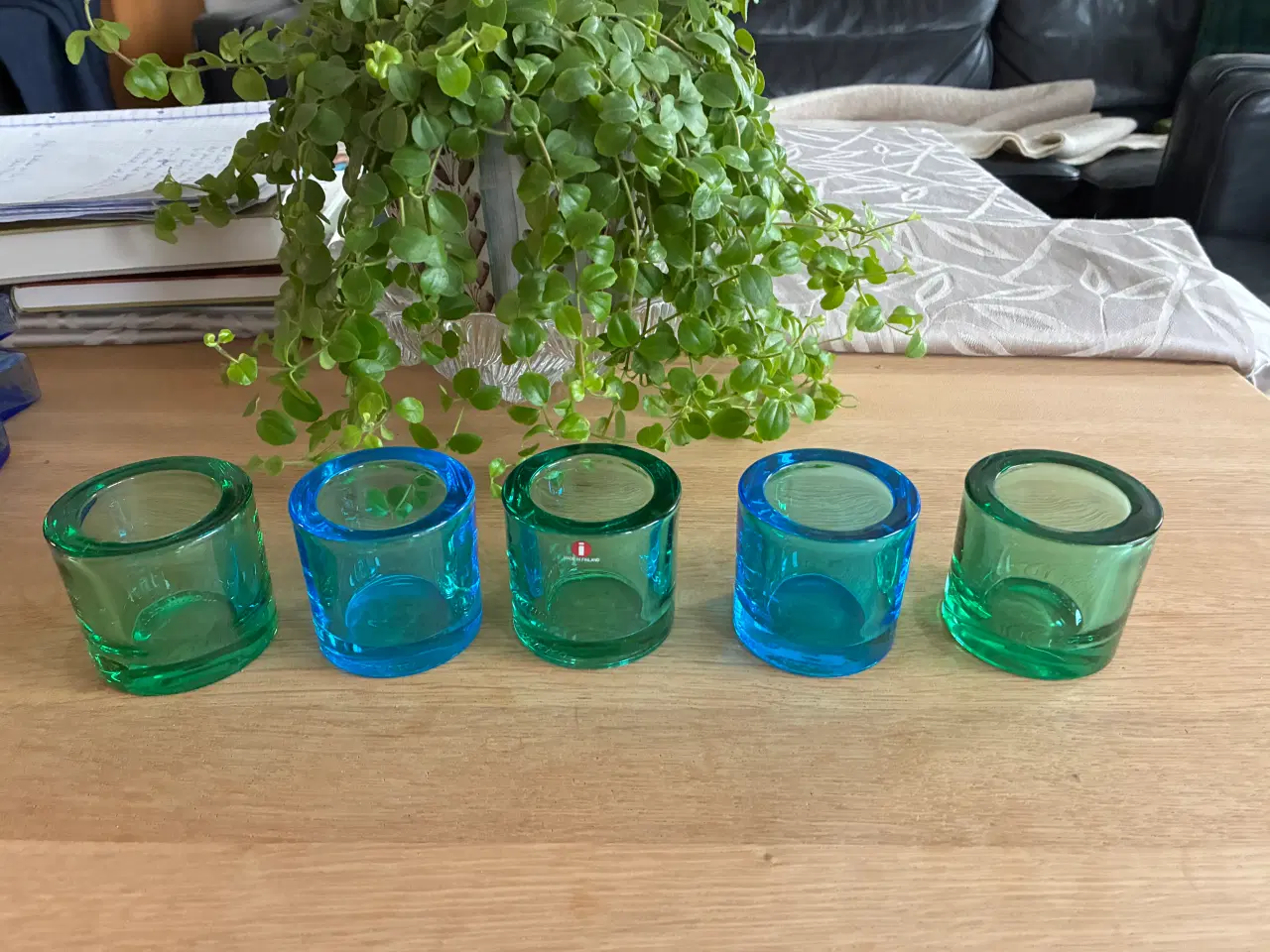 Billede 1 - Fyrfadsstager Kivi/Marimekko fra Iittala