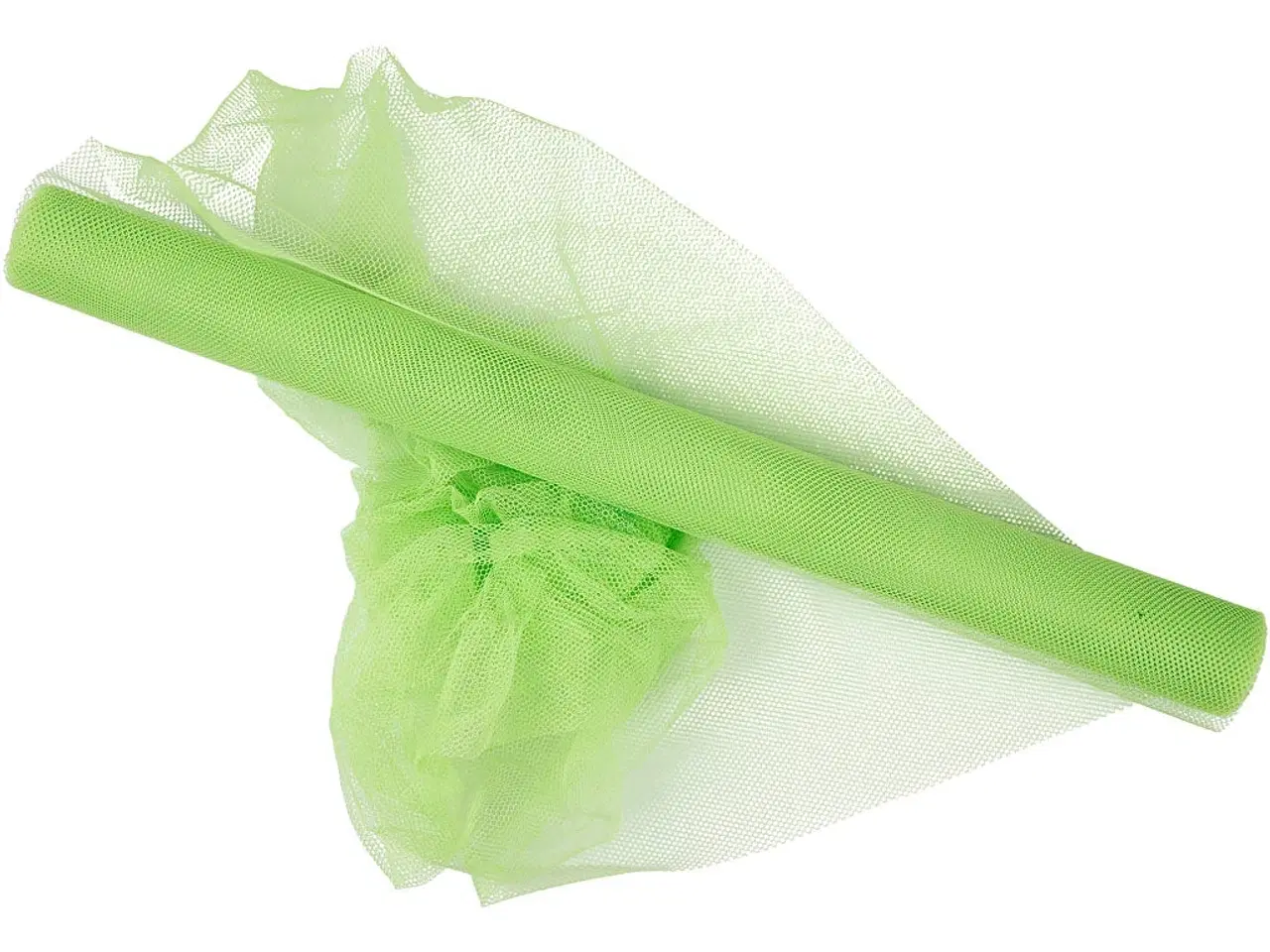 Billede 1 - Neon Grøn Tyl - 50 cm Bred, 5 m Rulle