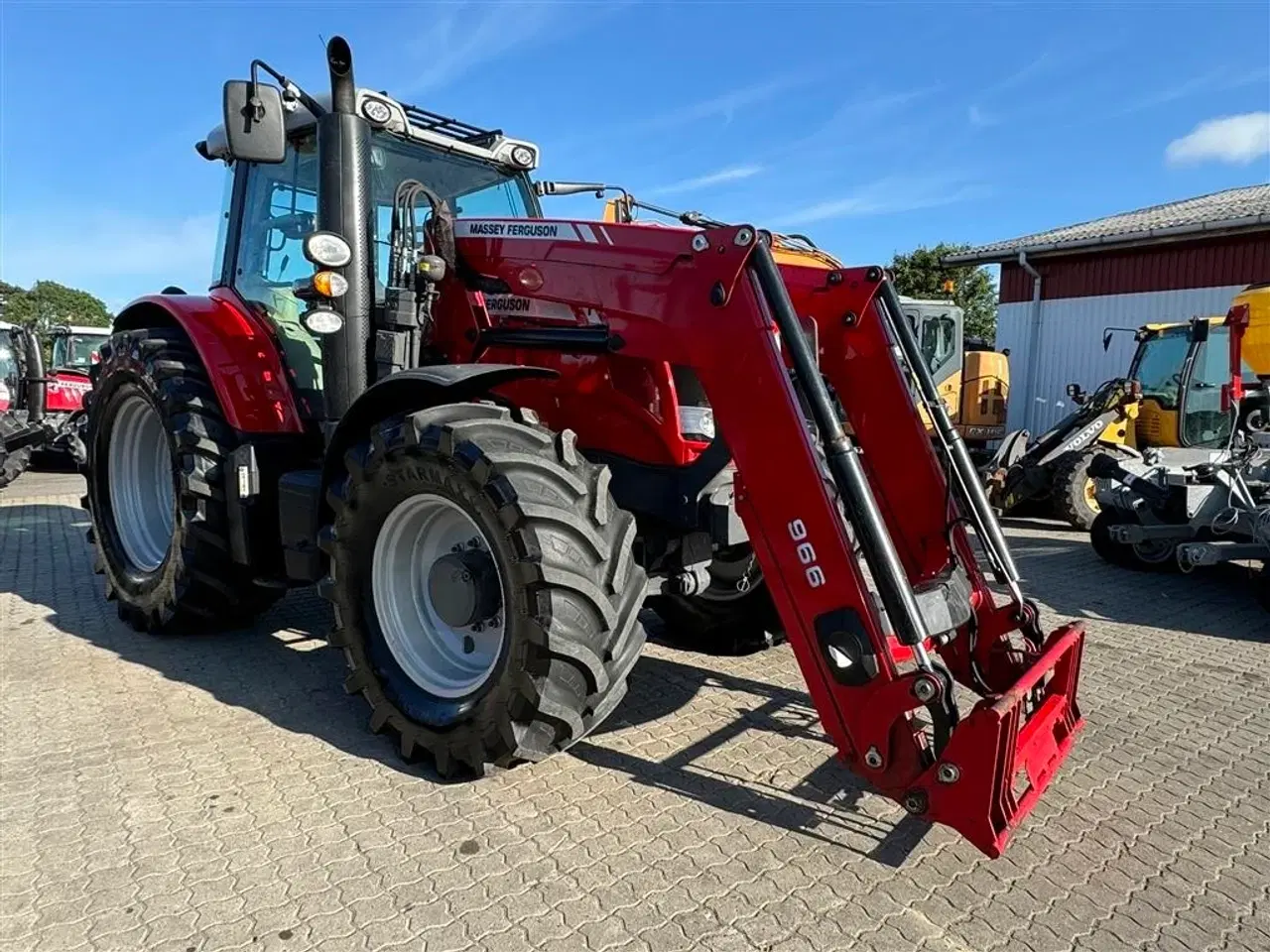 Billede 5 - Massey Ferguson 6615 DYNA VT KUN 4900 TIMER OG FULD AFFJEDRING!