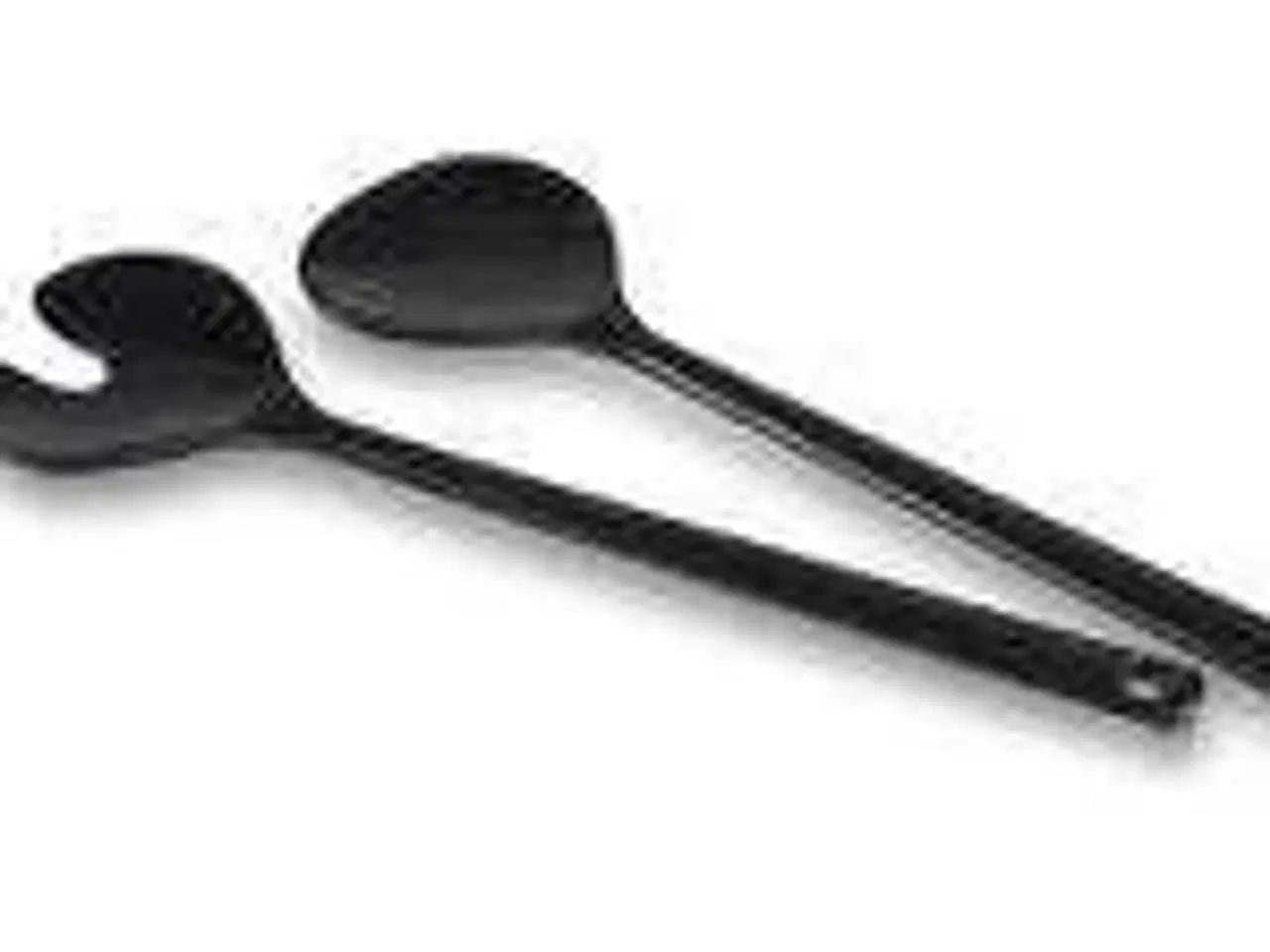 Billede 1 - 11 stk. Salatsæt melamin L280 mm sort Rosti