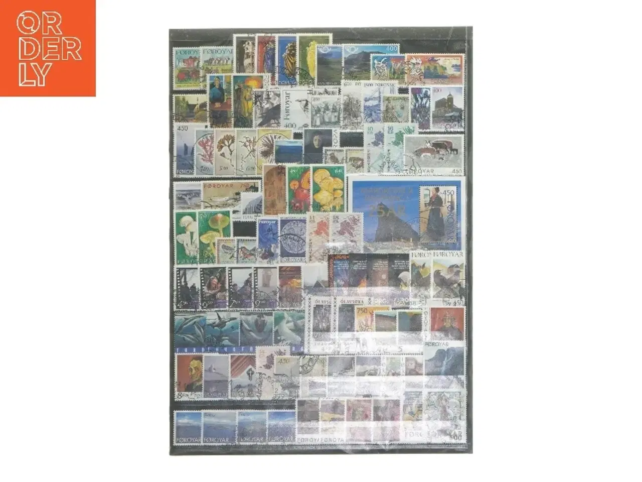 Billede 2 - Frimærkesamling fra Færøerne 1990-99 stemplet