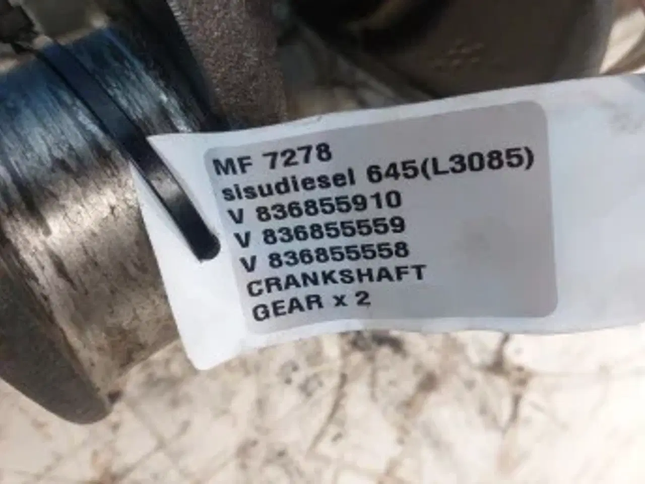 Billede 10 - SisuDiesel 645 Krumtapaksel V836855910