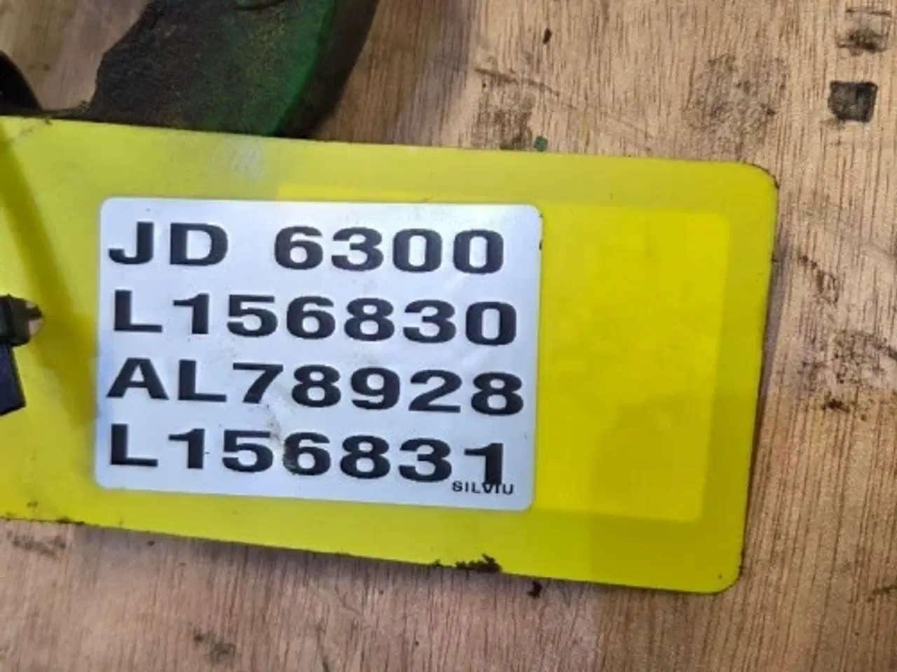 Billede 2 - John Deere 6300 Liftspindel L156830