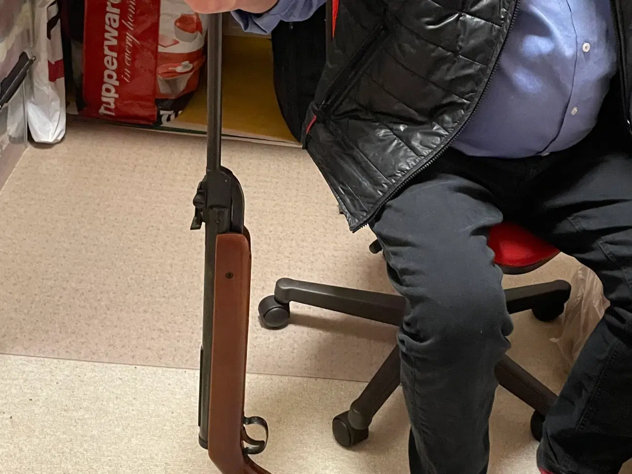 Billede 2 - Luftgevær med tilbehør